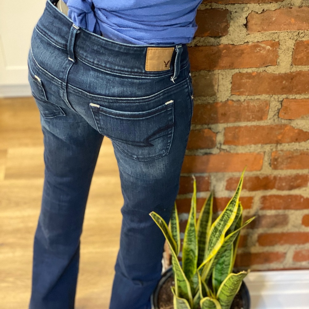 Super cute ae bootcut jeans long
